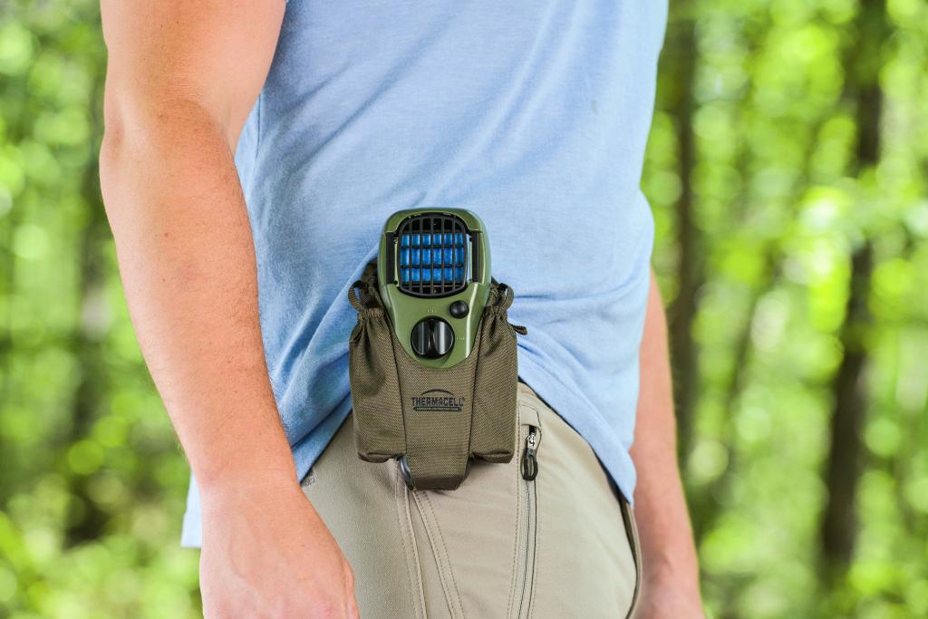 THERMACELL MR-HJ Mosquito Repellent Holster (Olive)